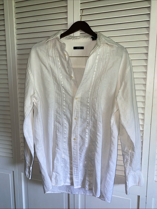 Alfani Tops - Final Discount Oversized linen dress shirt